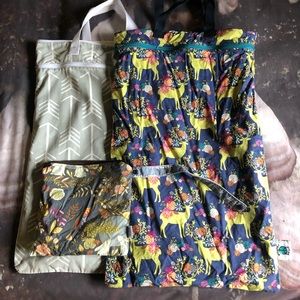 Planet wise wet dry diaper bag cloth diaper